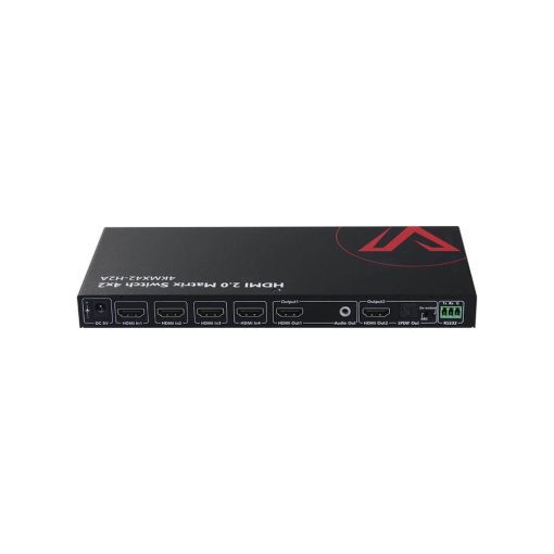 AV Access_4KMX42-H2A 4x2 4K HDMI Matrix Switch_Back Panel