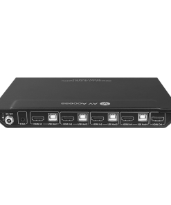 AV Access 4KSW41-KVM-Pro 4K HDMI KVM Switch_Back Panel (1)