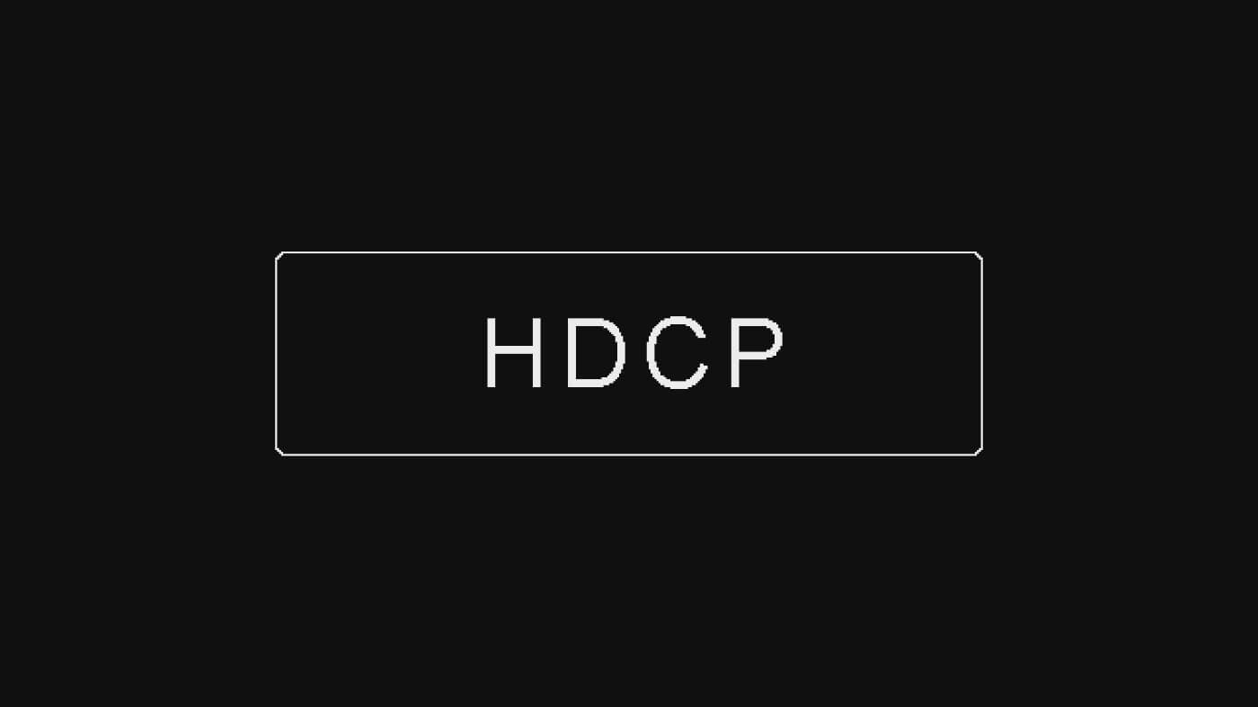 HDCP